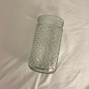 Dotted Glass Vase/Container